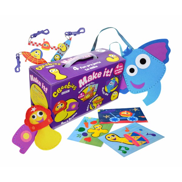 Cbeebies Make It! Craft Kits - Multipack with Carry Case